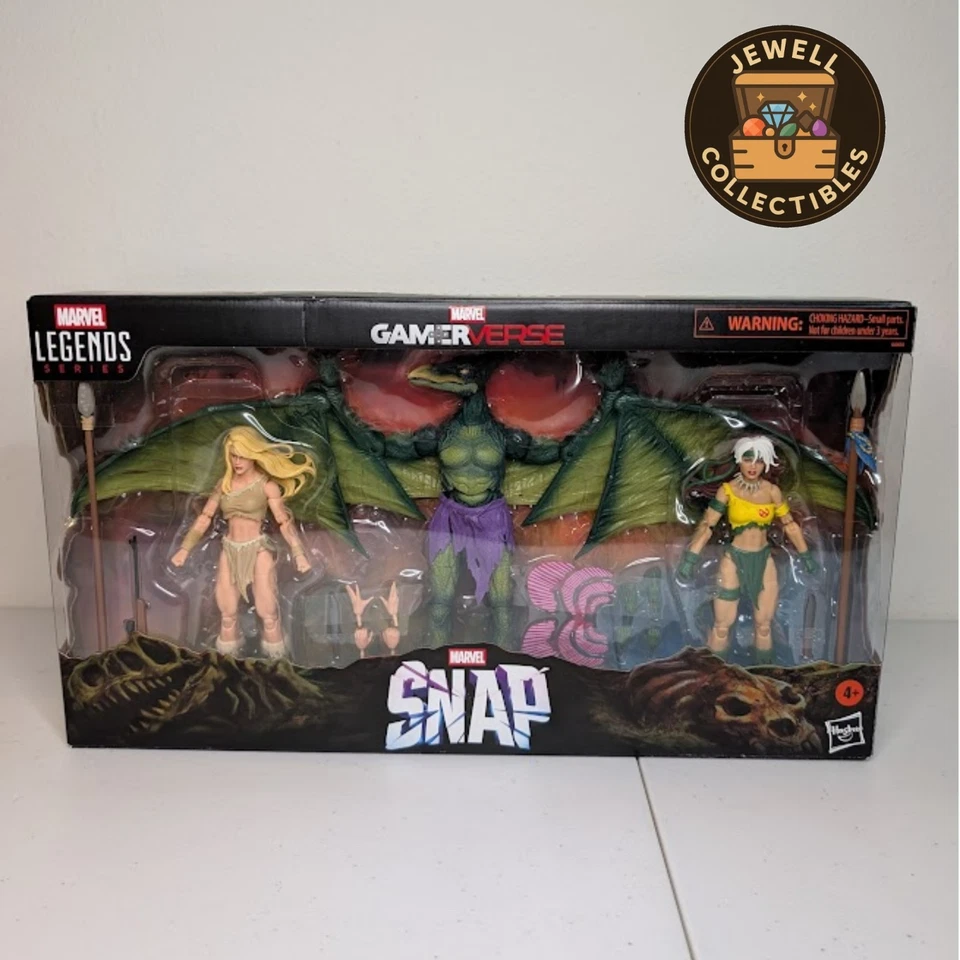 Marvel Legends Savage Land SDCC 3-pack Shanna Sauron and Rogue Hasbro 2025