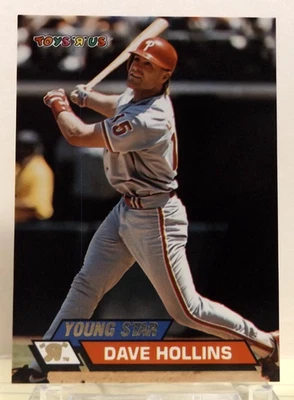 Topps Stadium Club Toys R Us #18 1993 - Young Star Dave Hollins - casi como nuevo Foto 1 de 2
