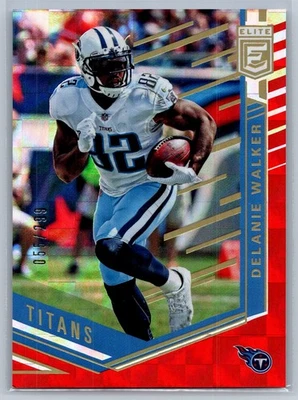 Delanie Walker 2018 Donruss Elite #54 Red /299 - Image 1 of 2