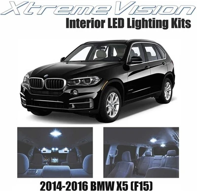 Светодиод для салона XtremeVision для BMW X5 (F15) 2014-2016 (17 штук) холодный белый... - Изображение 1 из 4