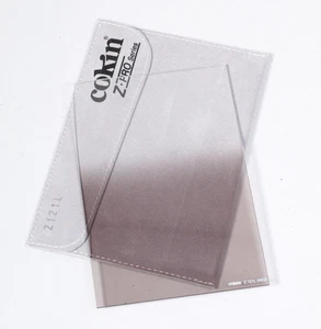 COKIN Z-PRO Z 121 L GRADUATED NEUTRAL DENSITY FILTER 100X150MM ACRYLIC W CASE - Picture 1 of 2