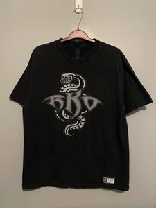 Randy Orton RKO Strike First WWE Mens Black T-Shirt Size XL Wrestling (E511) - Picture 1 of 7