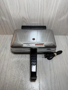VillaWare Prima Pizzelle Baker Maker Prima 5000NS Stainless Steel Italian Cookie - Picture 1 of 7