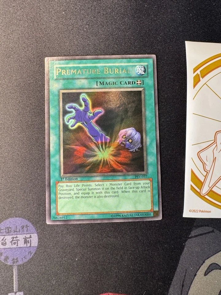 1st Edition Ultra PSV-037 Magic Premature Burial Pharoh's Servant 086💎NM +💎 - Image 1 of 4