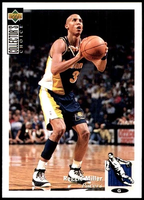 Reggie Miller 1994-95 Collector's Choice #31 Pacers NBA LEER ENVÍO GRATUITO Foto 1 de 2