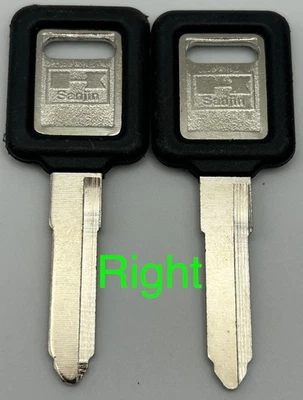 2 llaves en blanco Kawasaki KLX140 KLX 140 250 300 450R KLX250 KLX300 KLX450R 650 KMX Foto 1 de 3