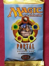 Magic The Gathering PORTAL 2ND SECOND AGE New Sealed Booster Pack MTG