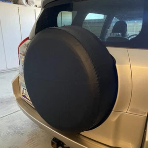 For Honda CRV CR-V 2000 2001 2003-2008 15" Spare Tire Tyre Wheel Cover Black - Picture 1 of 10