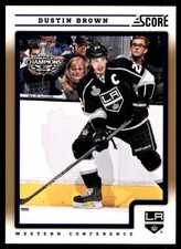 2012-13 Score Gold Rush Dustin Brown Los Angeles Kings #222