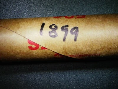 1899 INDIAN HEAD PENNY ROLL  GOOD/BTR./FINE CONDITION ALL READABLE DATES NO JUNK - Image 1 of 4