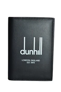 Dunhill Legacy Business Card Case Black Leather Brand New RRP £155 - Picture 1 of 7