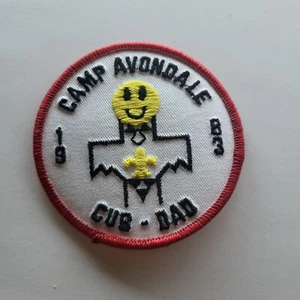 BSA Camp Avondale Cub Dad Boy Scout Patch Louisiana Vintage 1983 - Bild 1 von 2