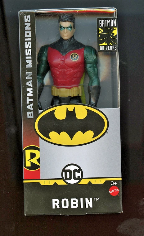 DC Batman Missions Robin 80 Years Action Figure 6" Inch GCK99
