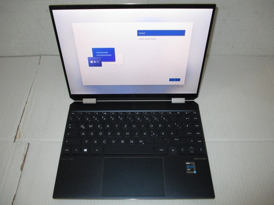 HP Spectre x360 14-ea0750ng 8UH84EA i5 4x2,40Ghz 544GB SSD 8GB Win 11 33,8 cm- - Bild 1 von 4