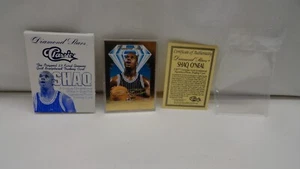 1996 SHAQUILLE O'NEAL KLASSISCHE KARTE 23kt Goldkarte SER. # 03335 NEU - Bild 1 von 7