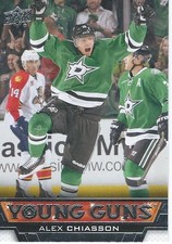 2013-14 UD Upper Deck Young Guns #235 Alex Chiasson Dallas Stars Rookie