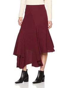C/MEO COLLECTIVE Women's Autonomy Skirt, Red (Mahogony),10(Manufacturer Size: M) - Picture 1 of 3