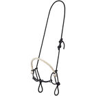 Tough-1 Rope Headstall with Rope Nose and Snaffle Gag Combo