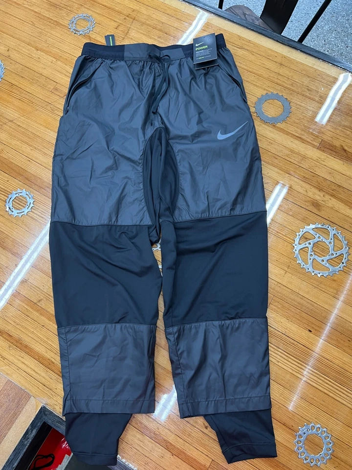 Nike Power Run Division Tech Men's Training Pants Size S 933344 010