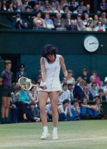 OLD SPORTS PHOTO TENNIS Virginia Wade Of Great Britain 5