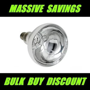 275W E27 Bathroom Heat Lamp Globe Clear R125 Clear Infrared Reflector IXL 240V - Picture 1 of 1