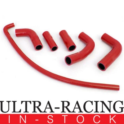 Red FOR 2008-2015 2014 Kawasaki Ninja 250R EX 250 R Silicone Radiator Hose Kit - Image 1 of 4