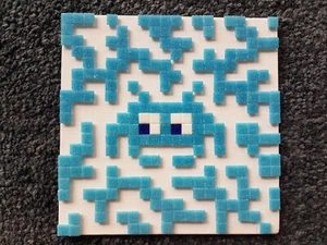 Space Invader Replica en mosaique_street Art_Arcade_Atari - Afbeelding 1 van 2