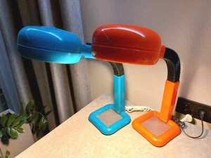 Vintage NOS USSR Space Age Desk Plastic Lamp Mid Century Soviet Lamp - Picture 1 of 12