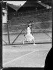 Louise Bickerton Playing Tennis Nsw 9 November 1933 Australia Old Photo