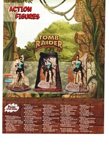 TOMB RAIDER Lara Croft action figure Playmates Pubblicità advertising Magazine - Foto 1 di 1