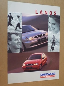 2000 Daewoo Lanos original Australian 12 page brochure - Picture 1 of 6