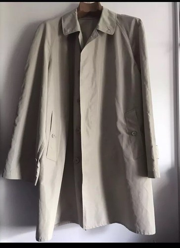 Cappotto uomo Burberry London come nuovo taglia 54 AzA 68 L 97 beige extra leggero