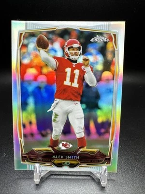 2014 Topps Chrome Refractor #54 Alex Smith - Image 1 of 2