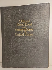 Official Paved Road & Commercial Survey of the U.S., Edition 1283, Road Map Book - Imagen 1 de 7