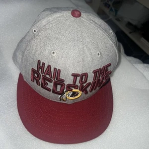 Washington Redskins~New Era 59 SnapBack HAIL TO THE REDSKINS 2018 Draft Rare - Picture 1 of 16
