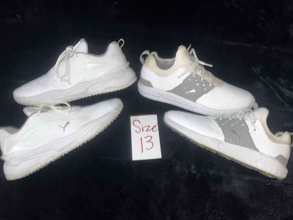Lot Of 2 Size 13 Puma Golf Shoes - Image 1 of 4