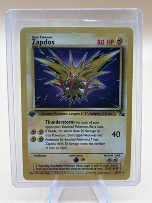 Zapdos (30) 30/62 Rare 1st Edition Pokemon - Image 1 of 2