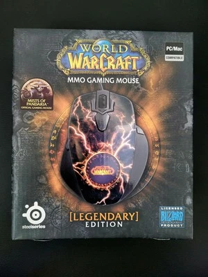 SteelSeries World of Warcraft Legendary Edition MMO Gaming Mouse - Image 1 of 4