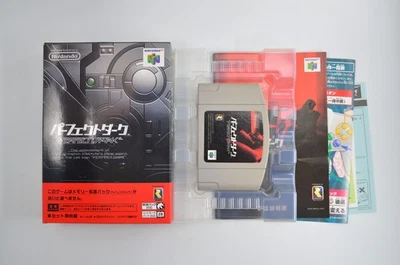 Completo Japonés Perfect Dark Nintendo 64 N64 NTSC-J CIB Foto 1 de 4