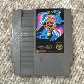 Acclaim Winter Games Nintendo NES NTSC-U/C Sports Video Game Cartridge