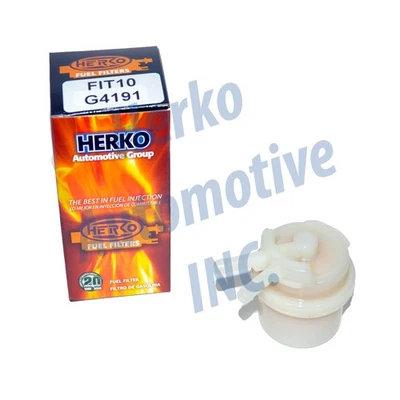 Filtro de combustible Herko FIT10 para Chevrolet Pontiac GMC Buick Checker Oldsmobile 67-76 Foto 1 de 4