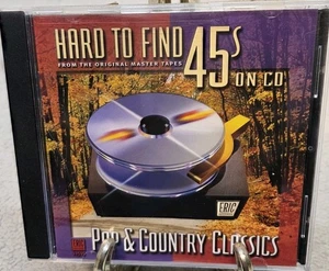 Hard To Find 45s On CD Pop & Country Classics (CD 2002 EMI) Sylvia Tom Jones - Imagen 1 de 2