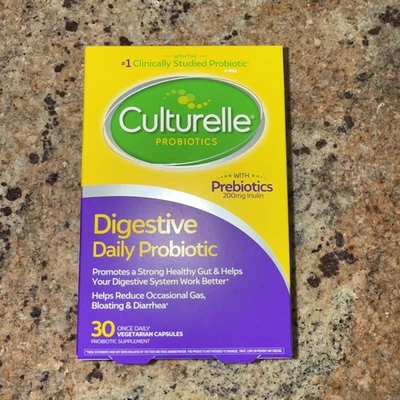 Culturelle Probiótico Digestivo Diario 30 Cápsulas Exp 2026+ Foto 1 de 4