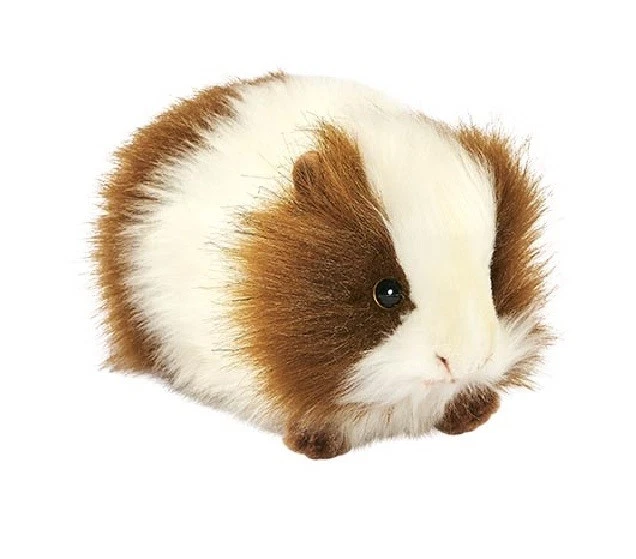 Plüsch-Meerschweinchen Kuscheltier – Realistisch, Weich, 25 Cm – Braun, Als Kopfkissen Oder Dekoration