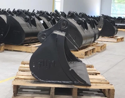 New 36" Ditch Bucket for a Caterpillar 304E CR  with Coupler Pins & Bolt On Edge - Image 1 of 3