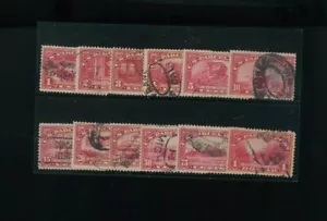 USA #Q1-12 Complete Used Parcel Post Set Fine-Very Fine. Cat 183.60 - Picture 1 of 1