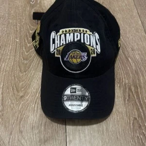 New Era Herren Mütze Los Angeles Lakers schwarz 2020 NBA Finals Champions 9TWENTY - Bild 1 von 7