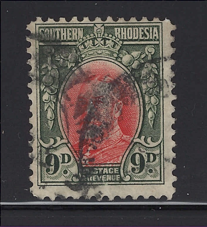 Southern Rhodesia Scott # 24 usado George V 1931-1937 Foto 1 de 1