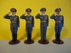  54mm Soviet Army different service OFFICERS Hand Painted Metal Models  