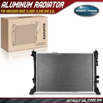 Radiator w/o Oil Cooler for Mercedes-Benz X156 C117 CLA250 CLA45 AMG 2014-2017 - Image 1 of 4